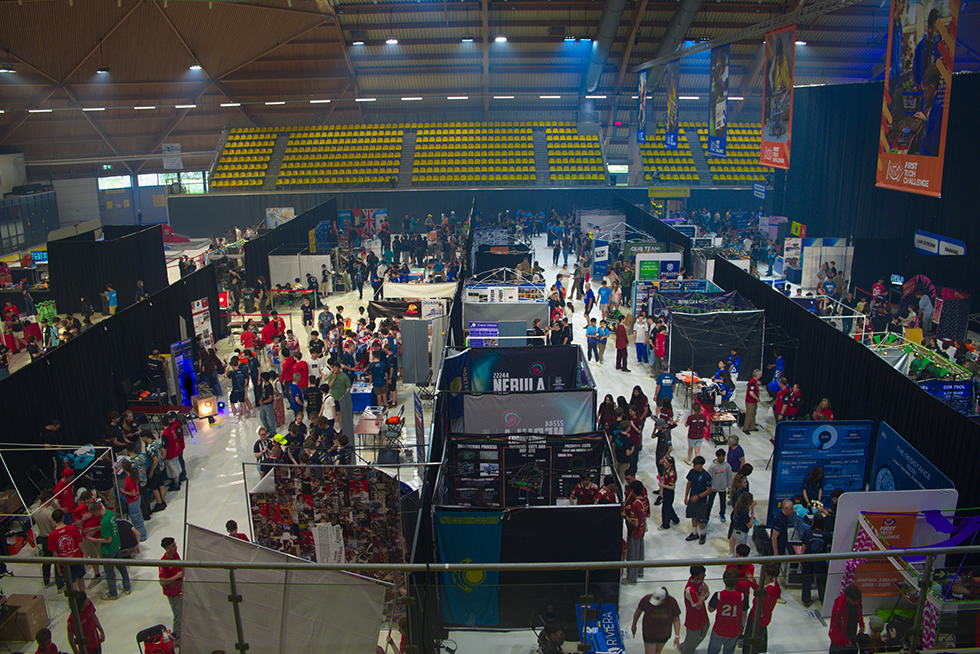 FTC World Championship pit area overview